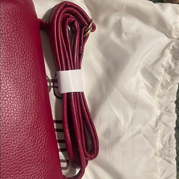 HOBO Women's Vibrant Pink Leather Hobo Bag - Picture 8 of 8